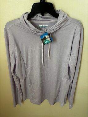 COLUMBIA Omni Wick Active Top Pullover large shirt NWT